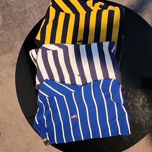 3 pair of Mens Polo by Ralph Lauren Shirts. Size Small